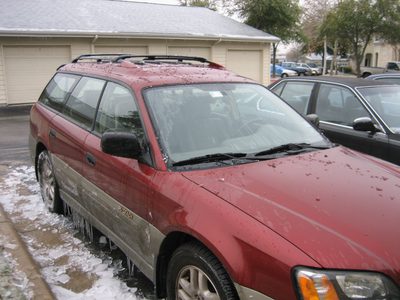 Happy, de-iced car!