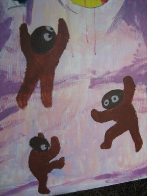 A study of the bears, for future art projects.