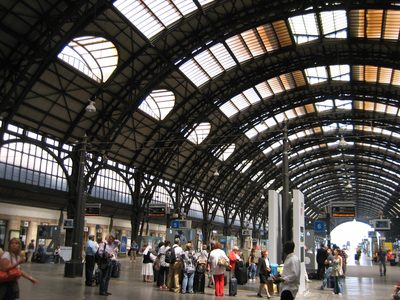 Many European train stations seem to look similar, and...