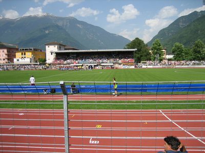 The stadium.  Again, for comparison, think back to the...