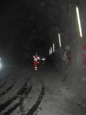 This was about as good of a picture within the tunnel as...