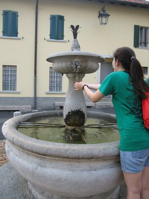 One of the best parts of Switzerland: public fountains...