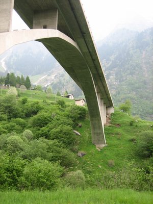 This, however, is the second bridge.  Ridiculously, one...