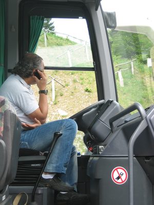For our bridge tour, we were driven around by Fabio, a...