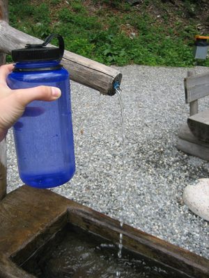 Another great source of water.  I never had to worry if...