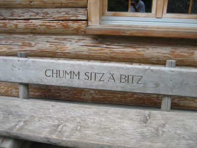 We never did figure out what (or who) Chumm Sitz 'a'...