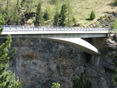 Menn's Letziwald Bridge, built in 1960.  This bridge may...