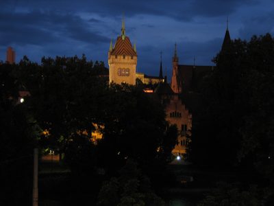 The Swiss National Museum, as viewed from my hotel...