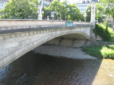 The Stauffacher-Brucke, or Stauffacher Bridge.  This was...