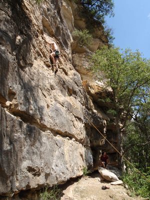 John seconding School Boy (5.9+).