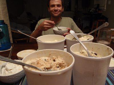 Jay and ice cream. Also: new improvement in Hovell-Lee...