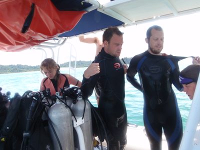 From left to right: Morgan who was in the first week of...