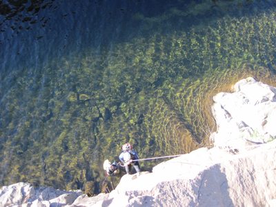 Very clear, clean looking water.
