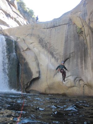 Joel got into this funny habit of landing in the seated...