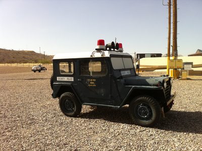 Military vehicle at the Titan Missile Museum in Green...