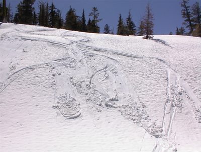 It was interesting to watch the top, perhaps, 2 inches...