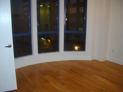 Larger bedroom on level 4.