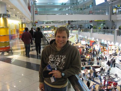 John in the Dubai airport around 1:15a.m. local time. ...