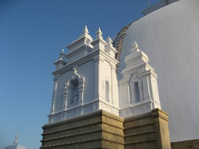 A beautiful shrine capturing the late afternoon glow,...