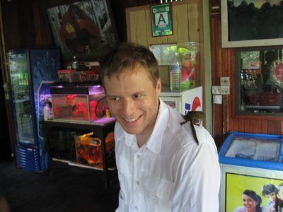 Soon after landing in Borneo, john makes a friend.  I...