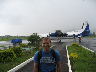 We survived the flight!  In Labuhanbajo, Flores.