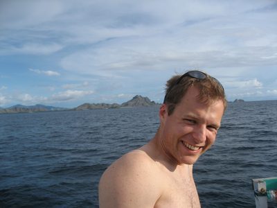 John, somewhere between Rinca and Komodo islands.
