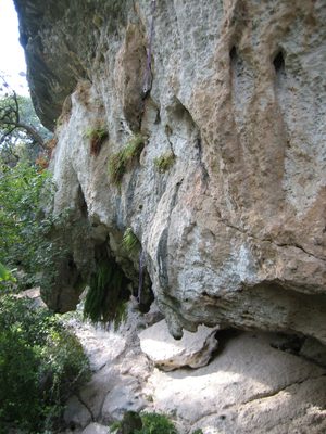 Outside of main cave #1.