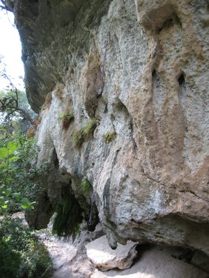 Outside of main cave #2.