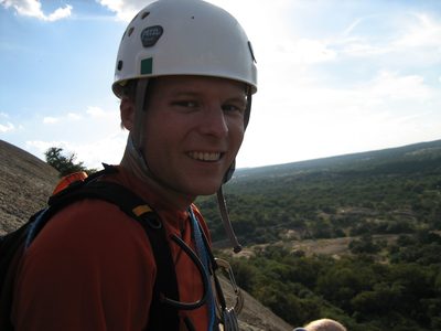 John at the top of Boston (5.7).
