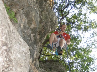 Rope swing of the finest variety.