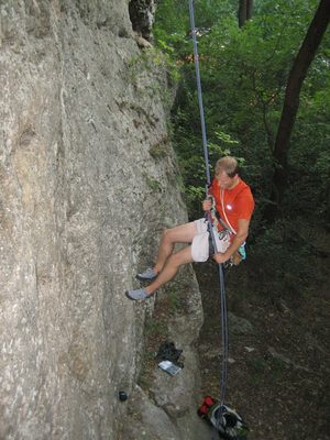 Nearing the bottom...