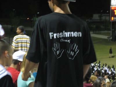 I really hope this shirt wasn't made by the school......