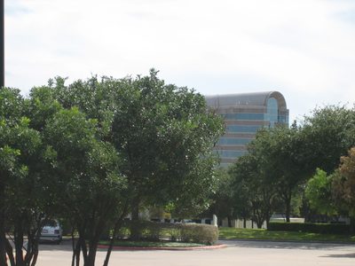 This building is definitely in the background at some point.
