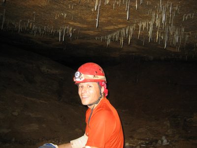 John, taking a breather.