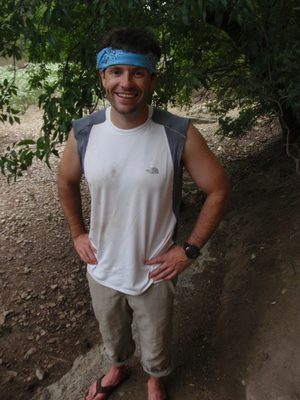 Jay, after his first day of climbing in seven years.  I...