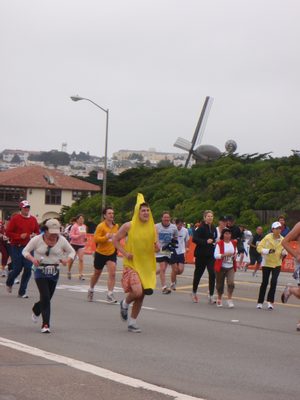 Another banana, but not Monica.