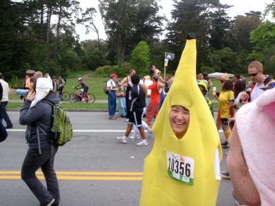 Monica the banana.