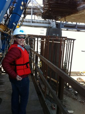 CalTrans Catherine, at the cable turnaround. We're now a...