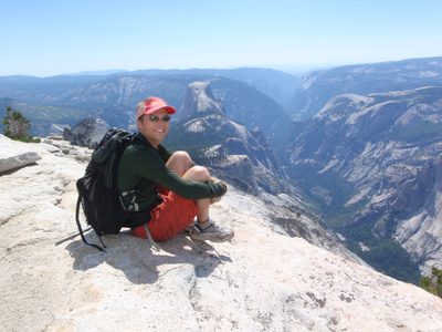 John and Half Dome.