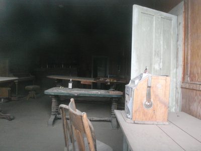 Old saloon. Hard to imagine some of this wasn't staged,...