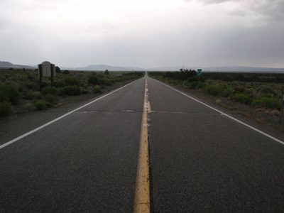 The road that goes on forever.