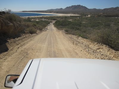 Los Frailes -- the bay in which I went scuba diving yesterday.
