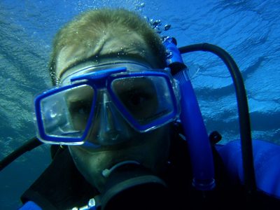 Water (and snorkel masks) apparently do funny things to my skin.