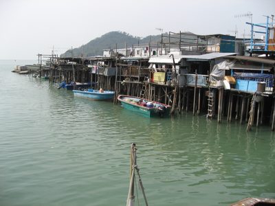 Tai O:  Fishing village on the western shore of the...