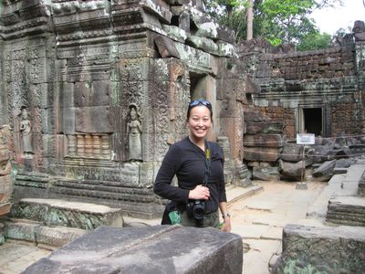 Helena at some temple whose name I am going to have to look up.