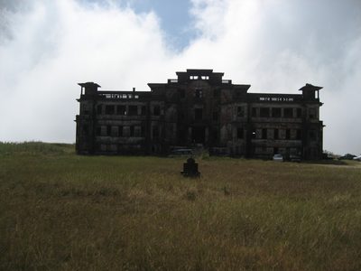 Bokor Hill hotel/casino.  Creepy.