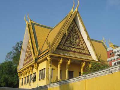 Detail of a building near the Throne Hall.