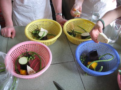 Pea eggplant, Japanese eggplant, white jack fruit, long...