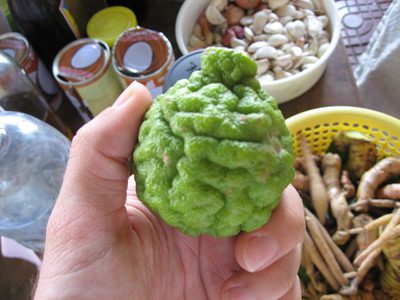 Kaffir lime.