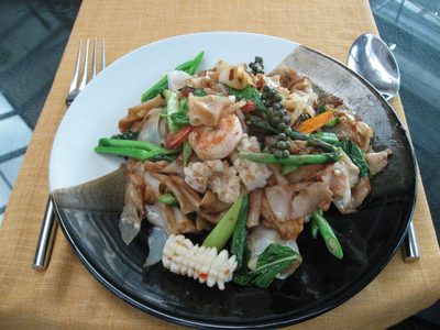 220 Thai Baht lunch in Bangkok Suvarnabhumi...